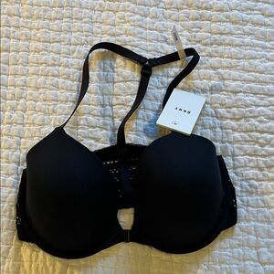 NWT DKNY Sexy Black Bra Front Close 36dd / 36e Style# DK4087